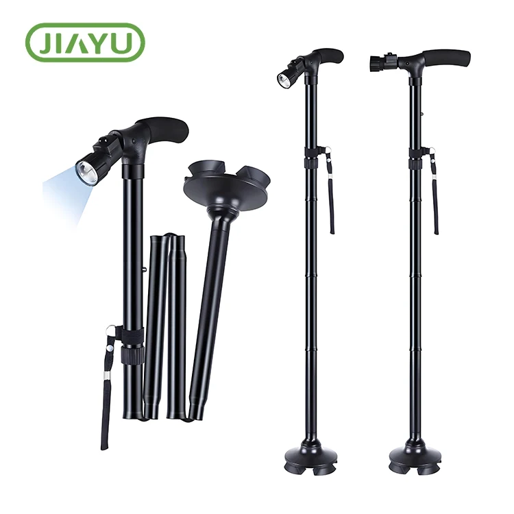 Firwat Sollt Dir en Aluminium Walking Cane mat LED Luucht fir verbessert Mobilitéit wielen