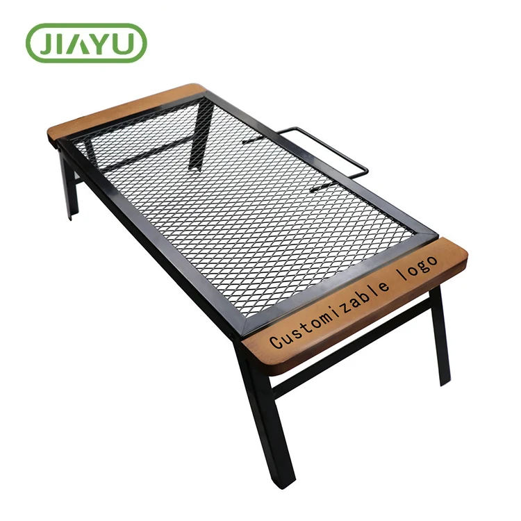 Klappbaren Iron Outdoor Camping Dësch