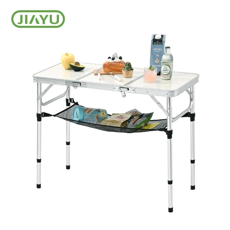 Portable Aluminium Camping Dësch